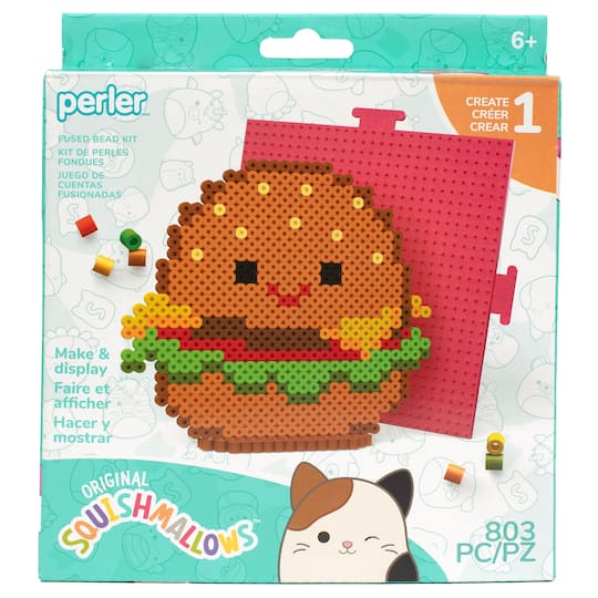 Perler™ Squishmallows™ Carl Fused Bead Kit